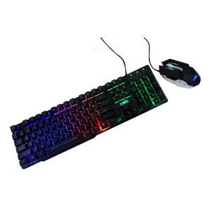 Combo Gamer Teclado Y Mouse Mecánicos Rgb